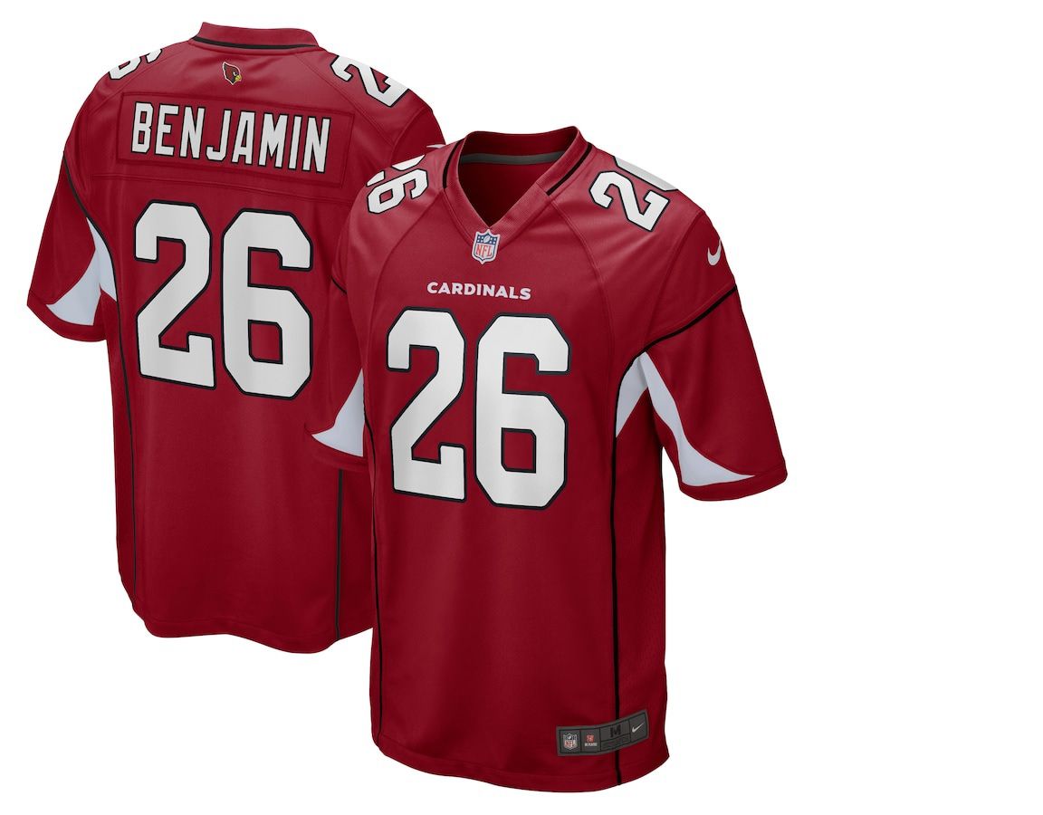 Men Arizona Cardinals #26 Eno Benjamin Nike Cardinal Game NFL Jersey